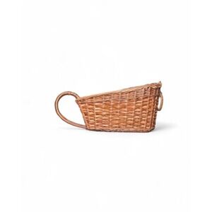 Vintage Cottagecore‎ Wicker Wine Cradle Basket